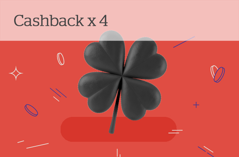 Cashback x 4