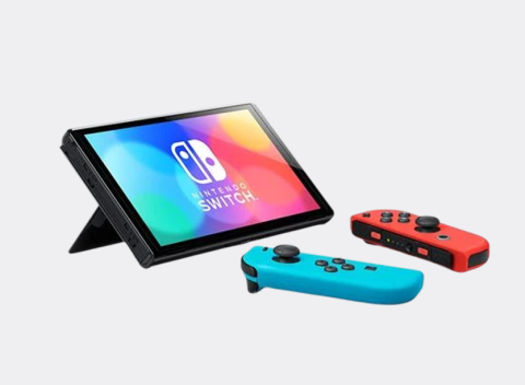 OLED 64GB Neon Blue/Red
